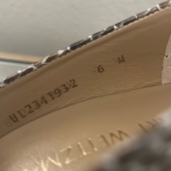 NWT Stuart Weitzman Brown Peep Toe Pumps - Picture 13 of 14